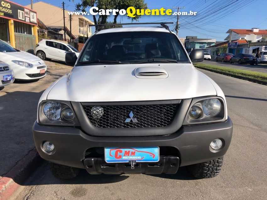 Mitsubishi L200 2.5 GL 4X4 CD 8V TURBO DIESEL 4P MANUAL - Loja