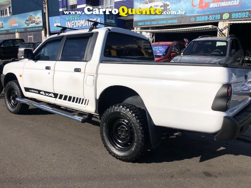 Mitsubishi L200 2.5 GL 4X4 CD 8V TURBO DIESEL 4P MANUAL - Loja