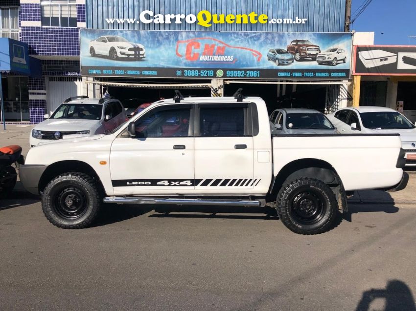 Mitsubishi L200 2.5 GL 4X4 CD 8V TURBO DIESEL 4P MANUAL - Loja