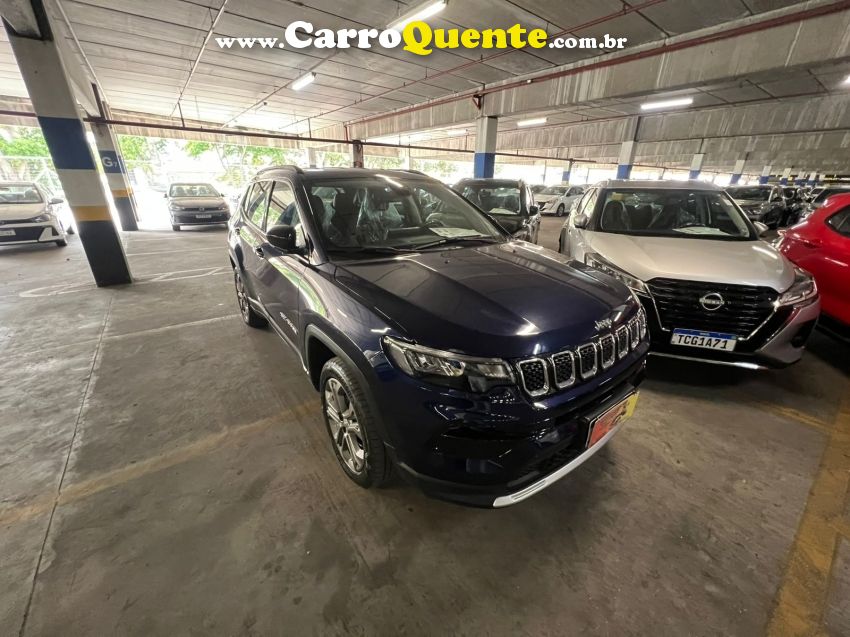 JEEP COMPASS 1.3 T270 TURBO FLEX LONGITUDE AT6 - Loja