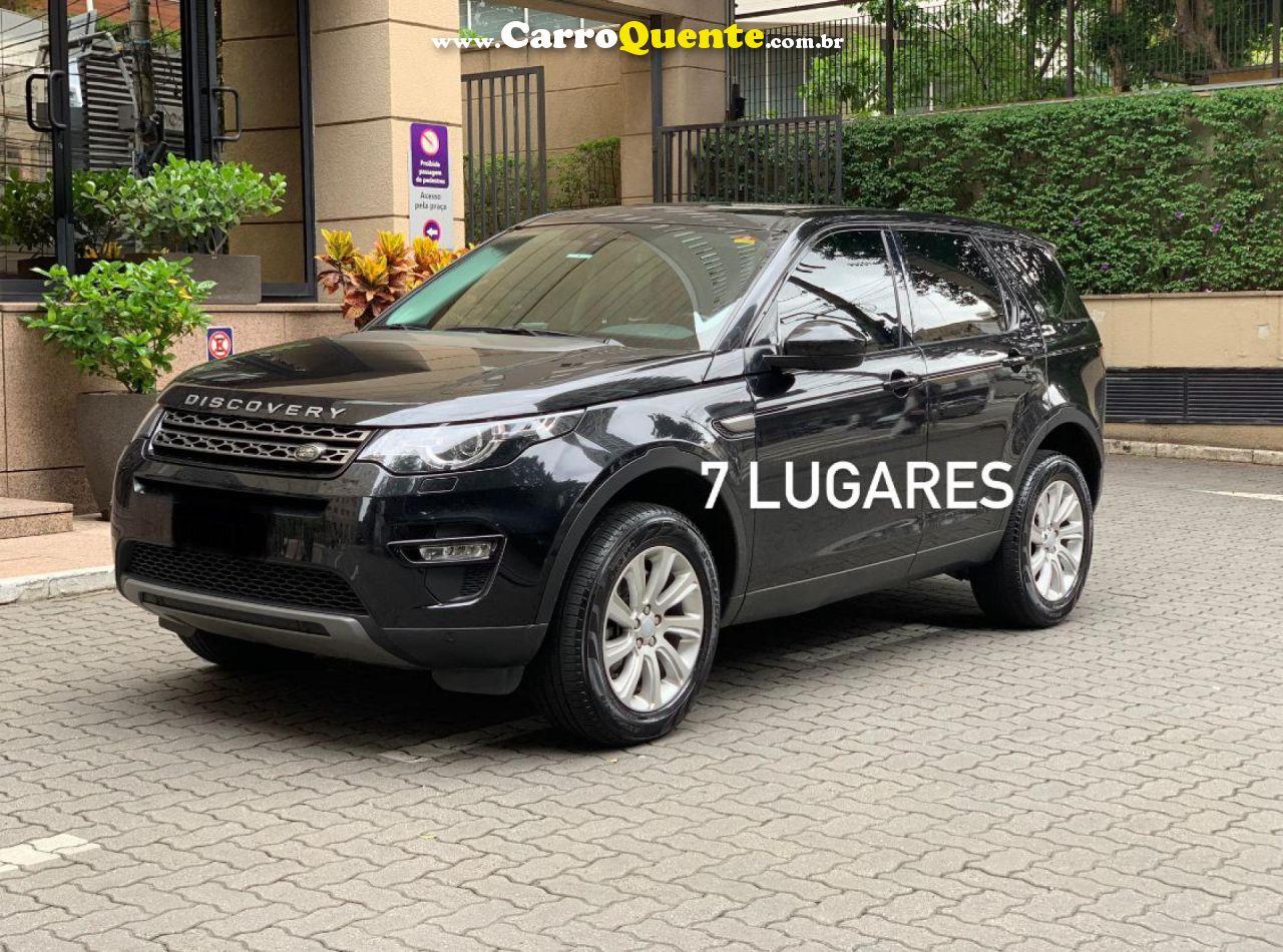 LAND ROVER   DISCOVERY SPORT SE 2.0 4X4 DIESEL AUT.   PRETO 2019 2.0 DIESEL - Loja