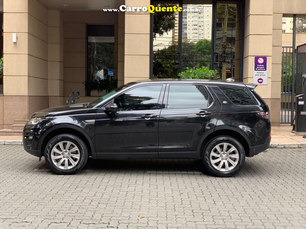 LAND ROVER   DISCOVERY SPORT SE 2.0 4X4 DIESEL AUT.   PRETO 2019 2.0 DIESEL - Loja