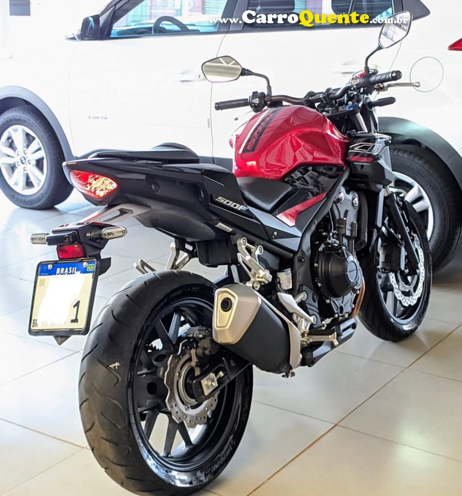 HONDA   CB 500F   VERMELHO 2022 500CC GASOLINA - Loja