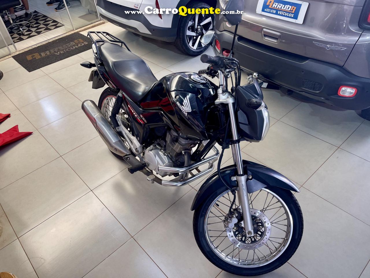 HONDA   CG 150 FAN ESDI 150 FAN ESDI FLEX   PRETO 2014 150CC FLEX - Loja