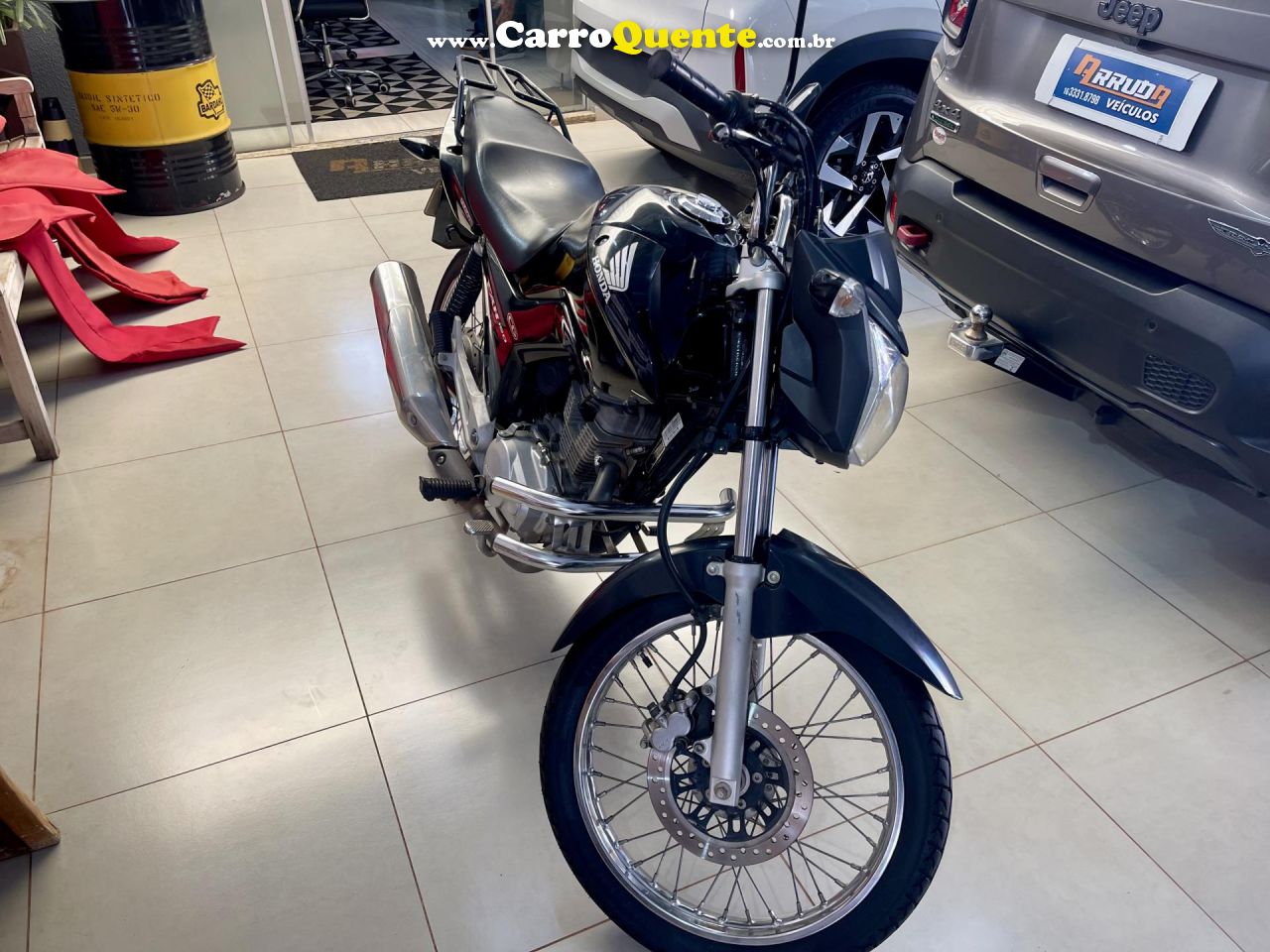 HONDA   CG 150 FAN ESDI 150 FAN ESDI FLEX   PRETO 2014 150CC FLEX - Loja