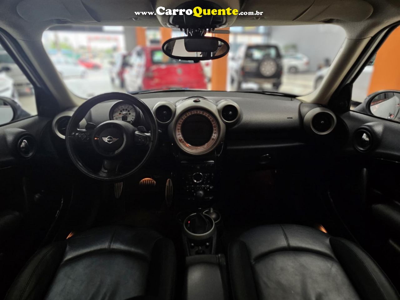 MINI   COOPER COUNTRYMAN S ALL4 1.6 AUT.   BRANCO 2011 1.6 GASOLINA - Loja