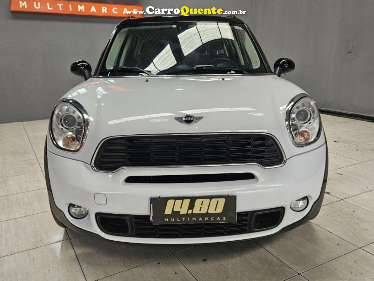 MINI   COOPER COUNTRYMAN S ALL4 1.6 AUT.   BRANCO 2011 1.6 GASOLINA - Loja