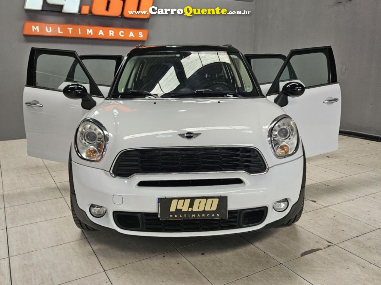 MINI   COOPER COUNTRYMAN S ALL4 1.6 AUT.   BRANCO 2011 1.6 GASOLINA - Loja