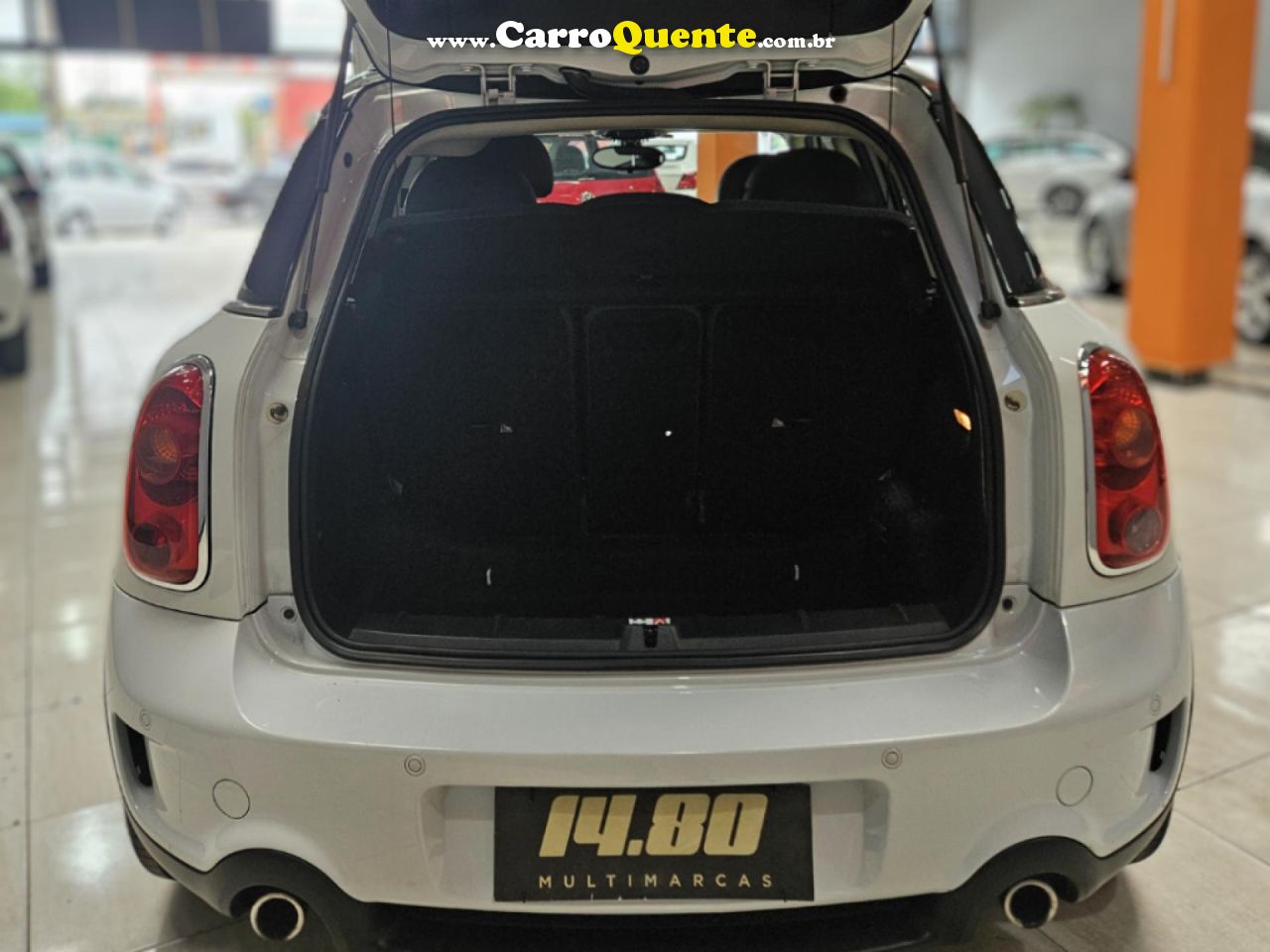 MINI   COOPER COUNTRYMAN S ALL4 1.6 AUT.   BRANCO 2011 1.6 GASOLINA - Loja