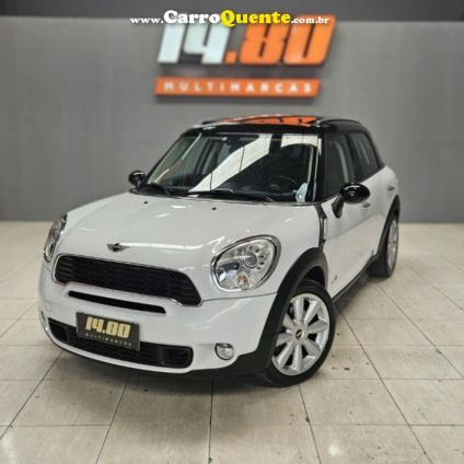MINI   COOPER COUNTRYMAN S ALL4 1.6 AUT.   BRANCO 2011 1.6 GASOLINA