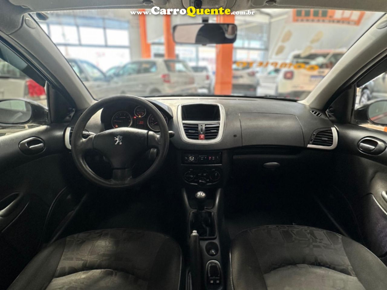 PEUGEOT   207 XR 1.4 FLEX 8V 5P   CINZA 2011 1.4 FLEX - Loja