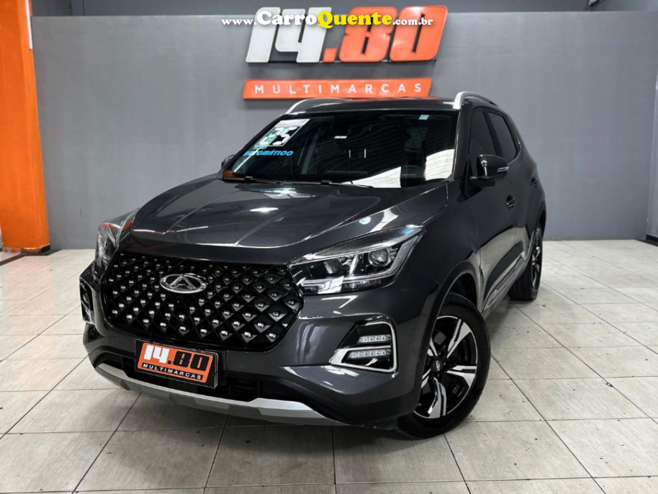 CAOA CHERY   TIGGO 5X SPORT 1.5 TURBO FLEX AUT.   CINZA 2025 1.5 FLEX - Loja