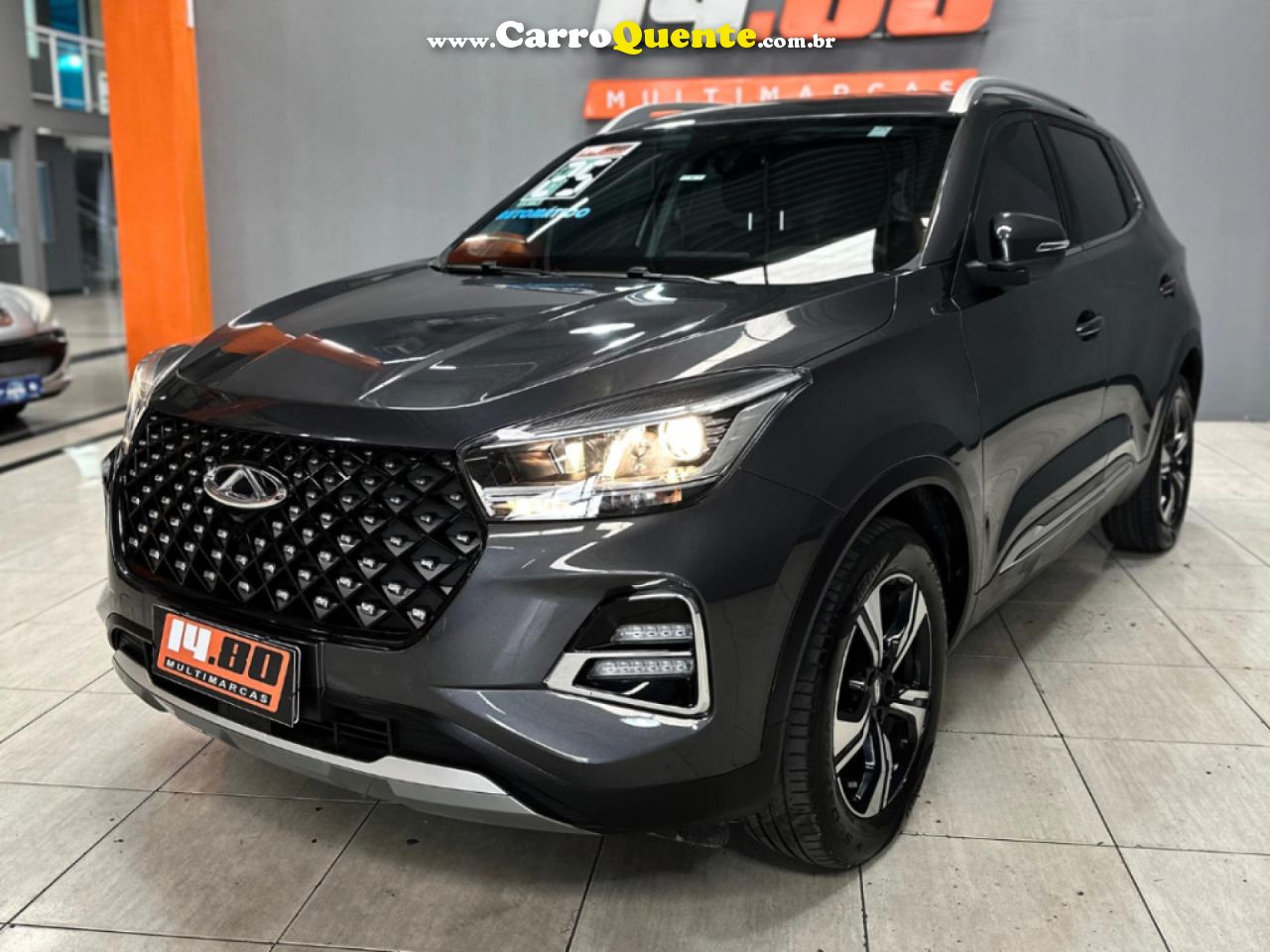 CAOA CHERY   TIGGO 5X SPORT 1.5 TURBO FLEX AUT.   CINZA 2025 1.5 FLEX - Loja
