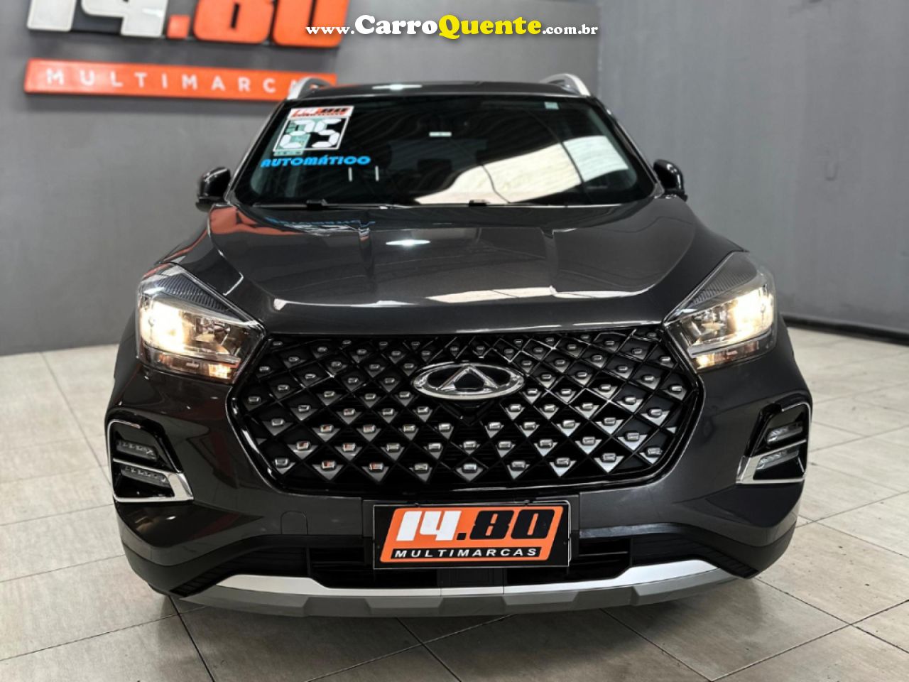 CAOA CHERY   TIGGO 5X SPORT 1.5 TURBO FLEX AUT.   CINZA 2025 1.5 FLEX - Loja