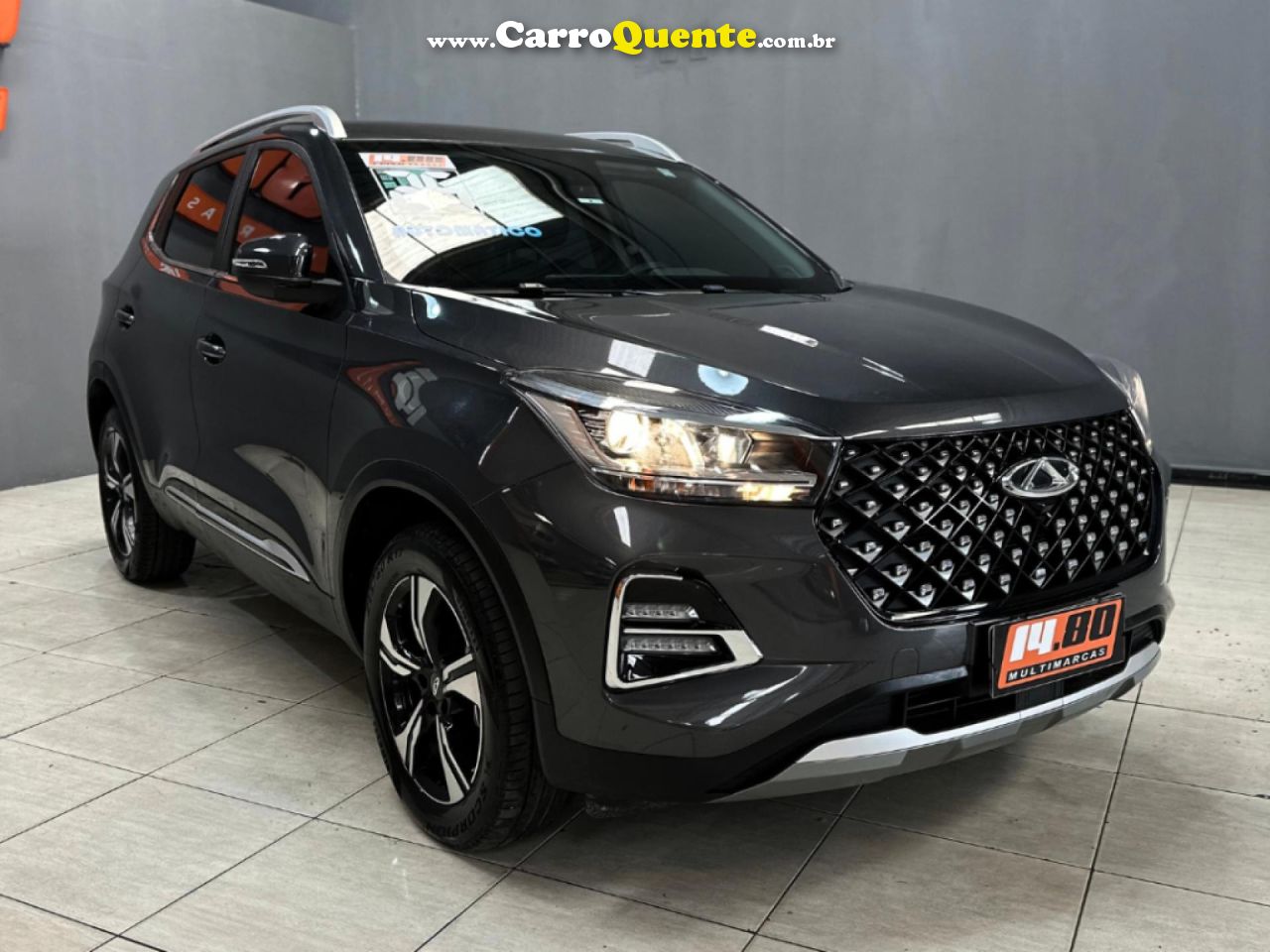 CAOA CHERY   TIGGO 5X SPORT 1.5 TURBO FLEX AUT.   CINZA 2025 1.5 FLEX - Loja