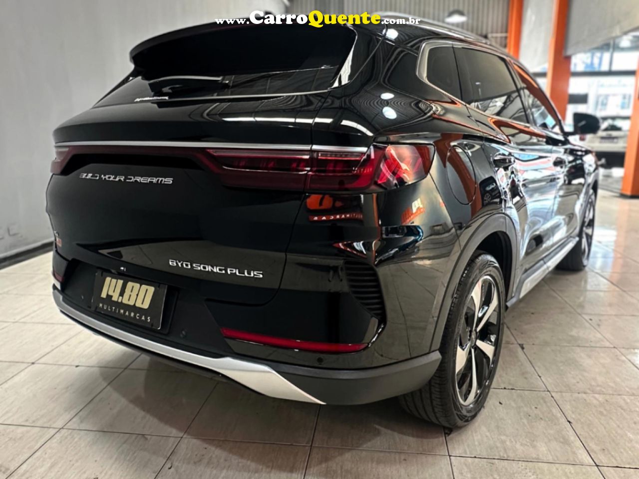 BYD   SONG PLUS 1.5 16V AUT. (HIBRIDO)   PRETO 2025 1.5 GASOLINA E ELÉTRICO - Loja