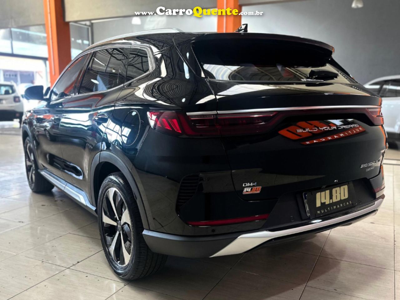BYD   SONG PLUS 1.5 16V AUT. (HIBRIDO)   PRETO 2025 1.5 GASOLINA E ELÉTRICO - Loja