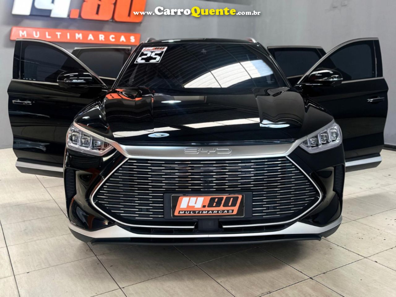 BYD   SONG PLUS 1.5 16V AUT. (HIBRIDO)   PRETO 2025 1.5 GASOLINA E ELÉTRICO - Loja