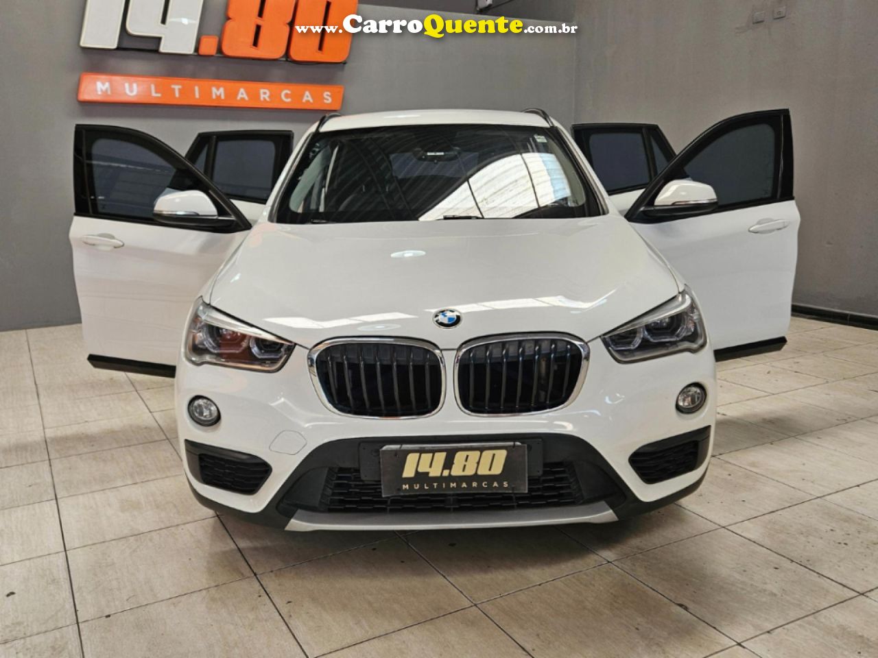 BMW   X1 SDRIVE 20I 2.02.0 TB ACTI.FLEX AUT.   BRANCO 2017 2.0 FLEX - Loja