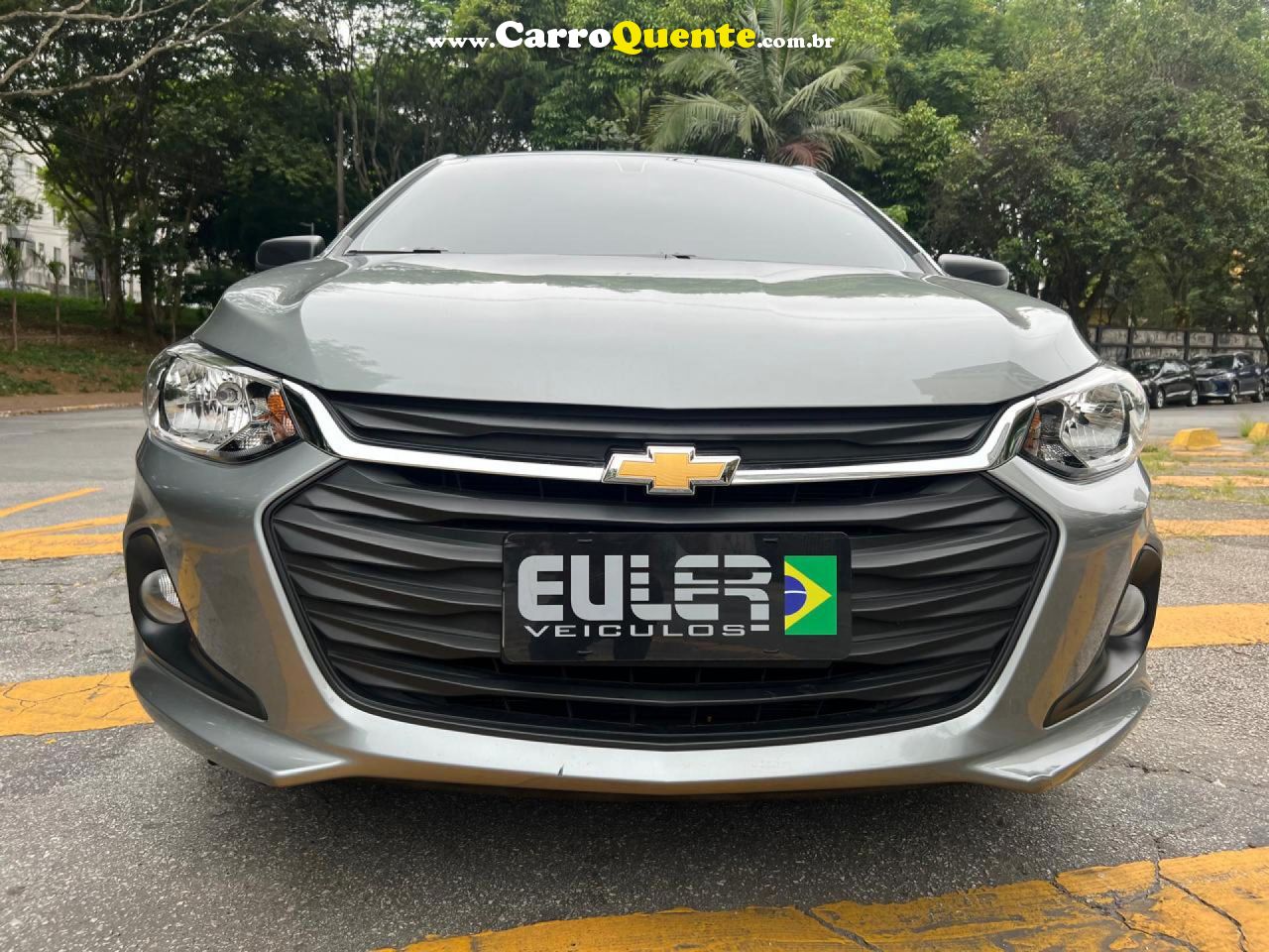 CHEVROLET   ONIX HATCH LT 1.0 8V FLEXPOWER 5P MEC.   PRATA 2025 1.0 FLEX - Loja