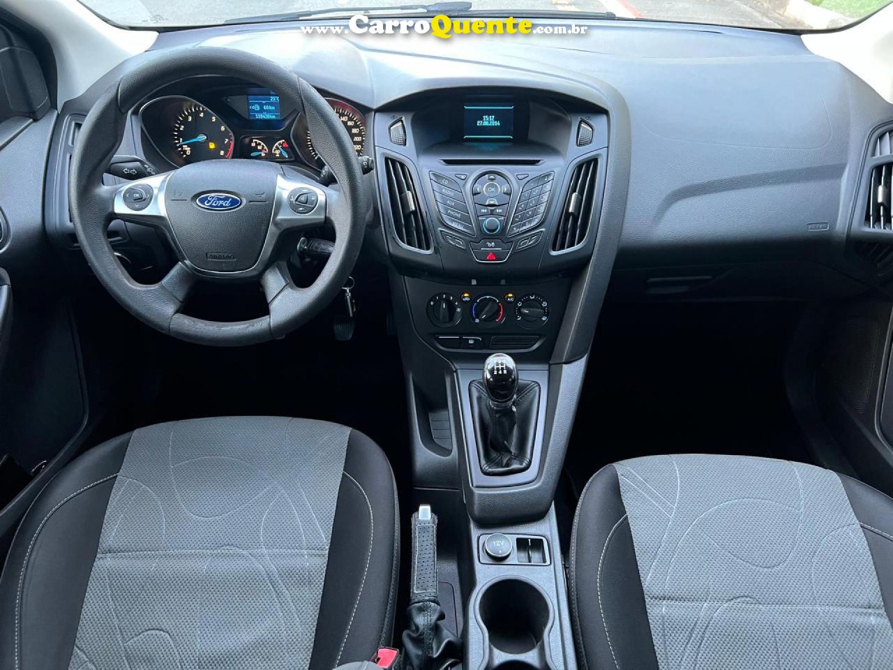 FORD   FOCUS 1.6 SSESE PLUS FLEX 8V16V  5P   BRANCO 2015 1.6 FLEX - Loja