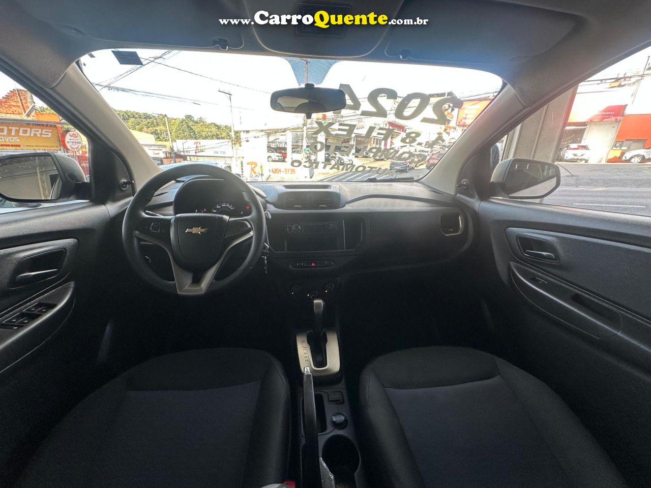 CHEVROLET   SPIN LS 1.8 8V ECONO.FLEX 5P AUT.   BRANCO 2024 1.8 FLEX - Loja