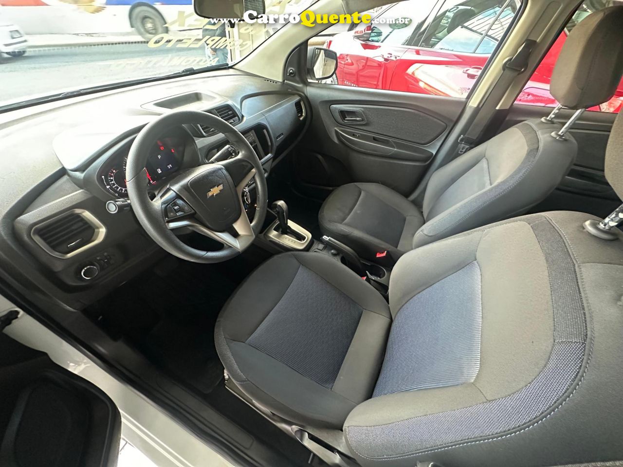 CHEVROLET   SPIN LS 1.8 8V ECONO.FLEX 5P AUT.   BRANCO 2024 1.8 FLEX - Loja
