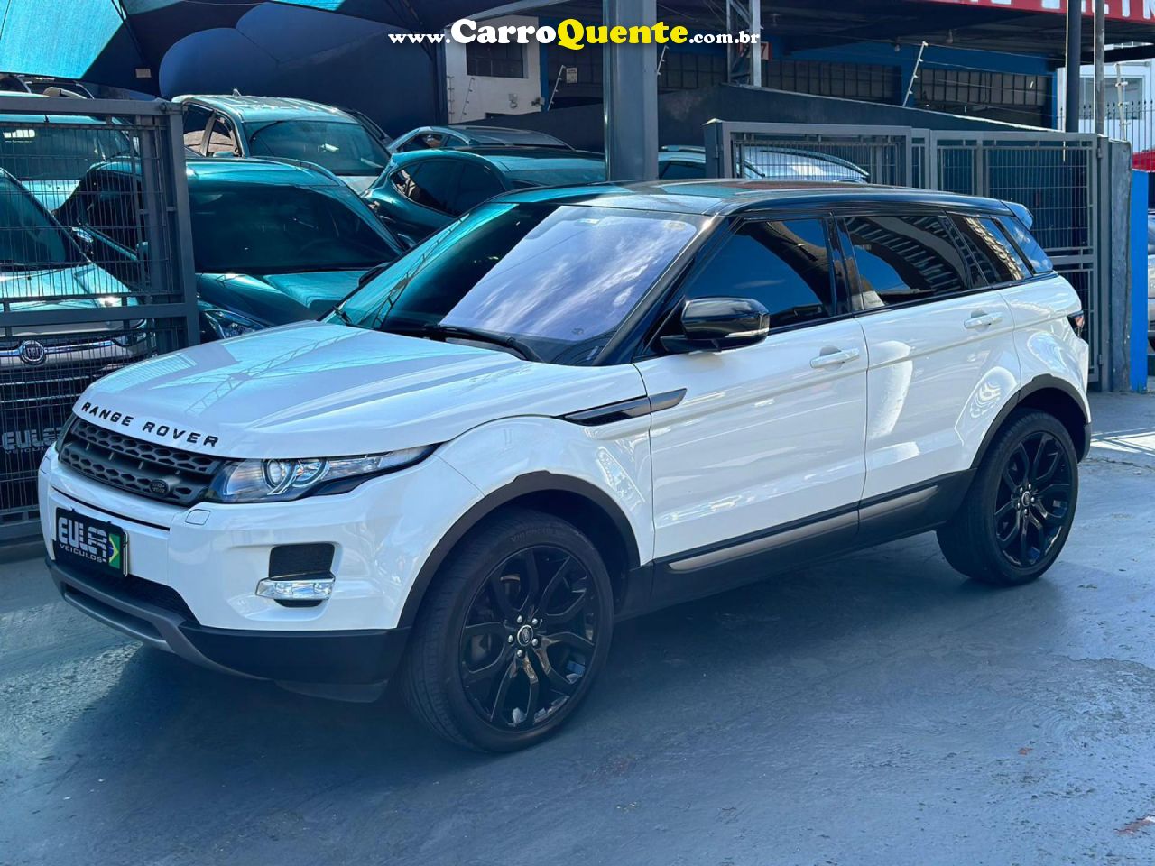 LAND ROVER   RANGE ROVER EVOQUE PURE TECH 2.0 AUT. 5P   BRANCO 2013 2.0 GASOLINA - Loja