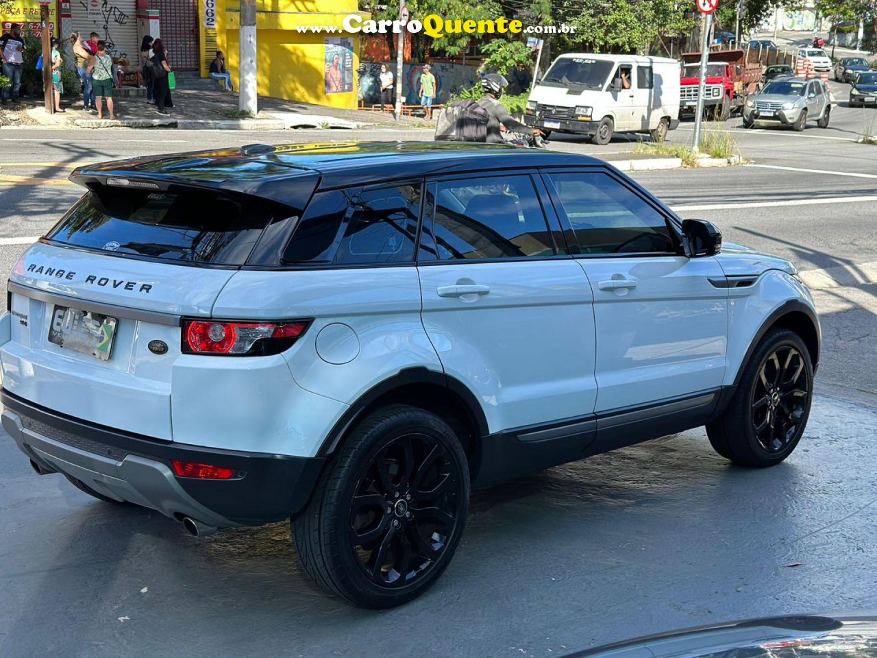 LAND ROVER   RANGE ROVER EVOQUE PURE TECH 2.0 AUT. 5P   BRANCO 2013 2.0 GASOLINA - Loja