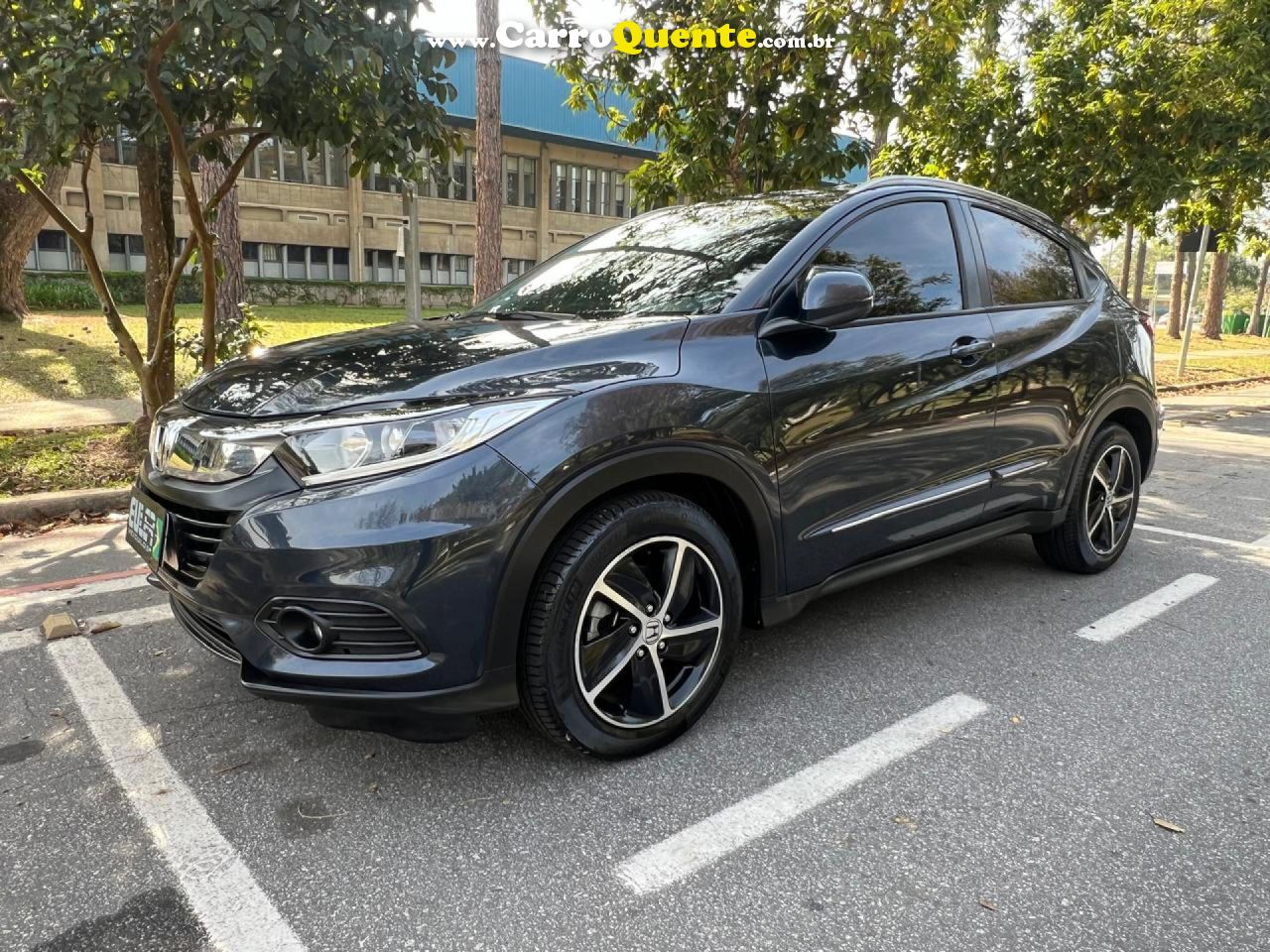 HONDA   HR-V EXL 1.8 FLEXONE 16V 5P AUT.   AZUL 2019 1.8 GASOLINA - Loja