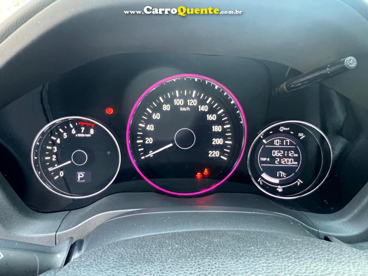 HONDA   HR-V EXL 1.8 FLEXONE 16V 5P AUT.   AZUL 2019 1.8 GASOLINA - Loja