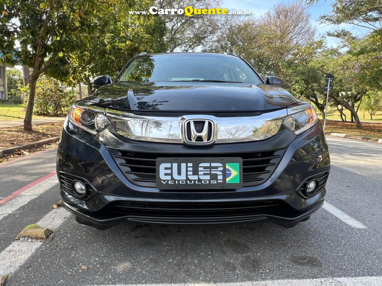 HONDA   HR-V EXL 1.8 FLEXONE 16V 5P AUT.   AZUL 2019 1.8 GASOLINA - Loja