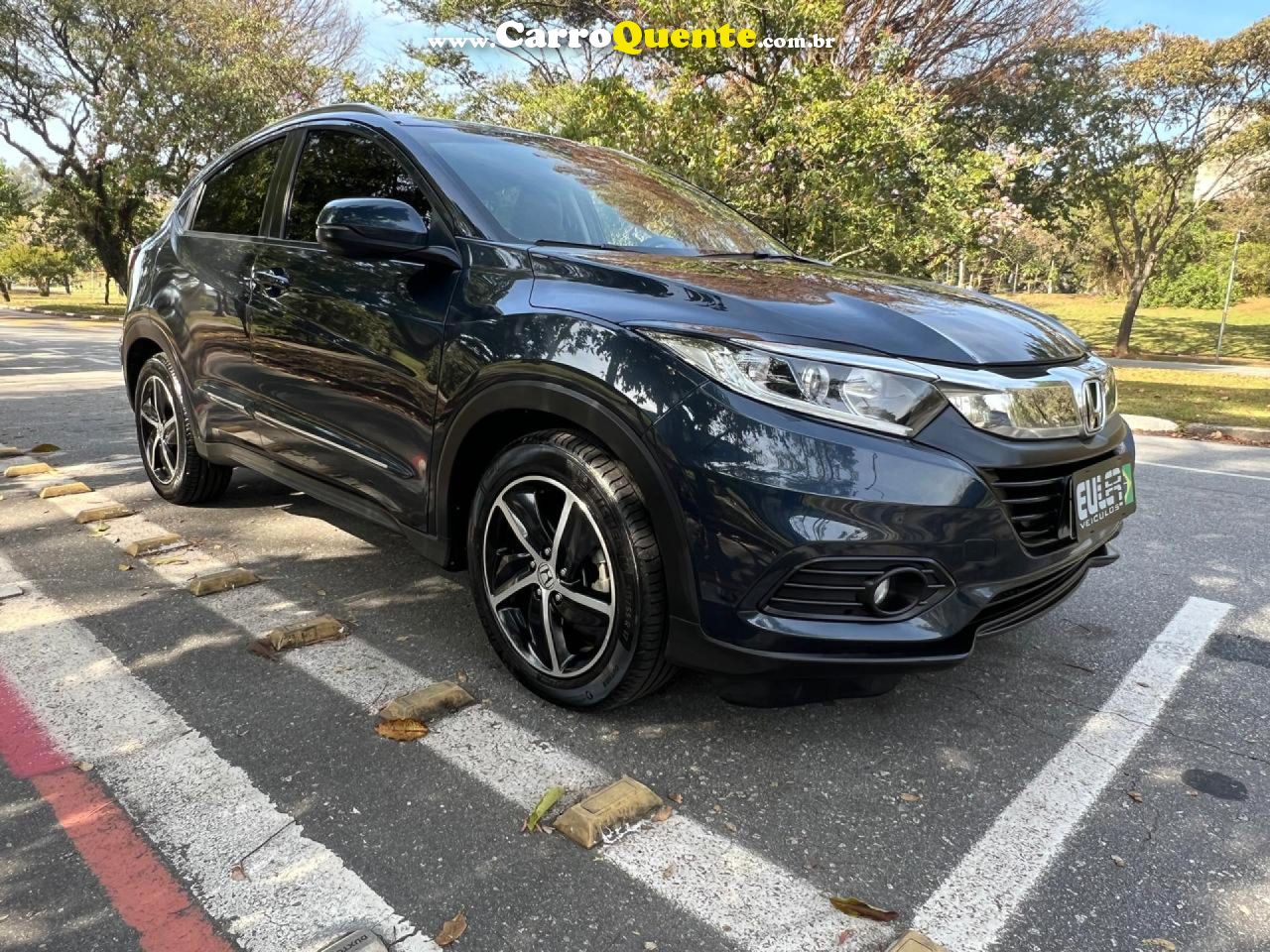 HONDA   HR-V EXL 1.8 FLEXONE 16V 5P AUT.   AZUL 2019 1.8 GASOLINA - Loja