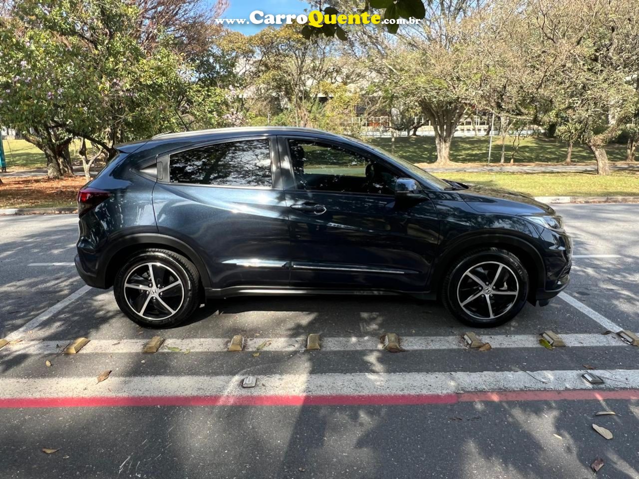 HONDA   HR-V EXL 1.8 FLEXONE 16V 5P AUT.   AZUL 2019 1.8 GASOLINA - Loja