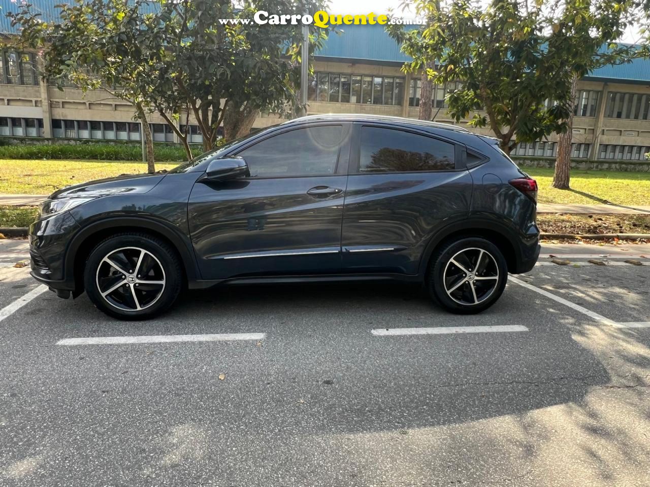 HONDA   HR-V EXL 1.8 FLEXONE 16V 5P AUT.   AZUL 2019 1.8 GASOLINA - Loja