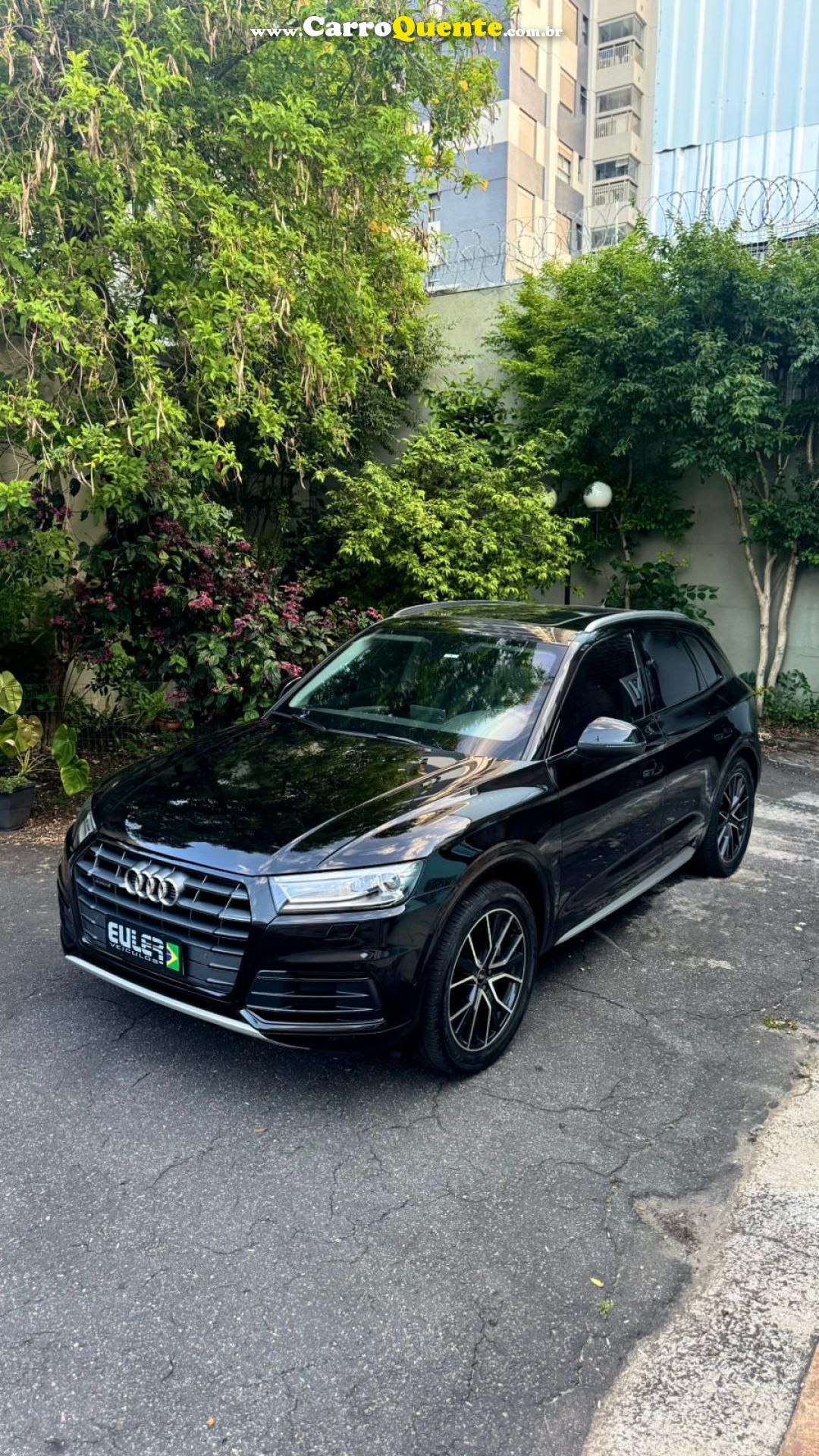 AUDI   Q5 ATTRACTION 2.0 TFSI QUATTRO S TRONIC   PRETO 2018 2.0 GASOLINA - Loja