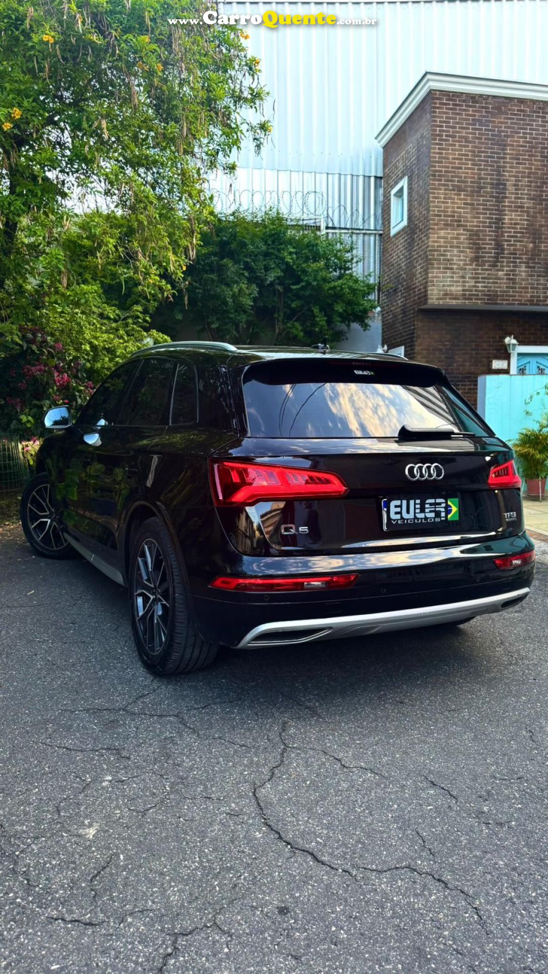 AUDI   Q5 ATTRACTION 2.0 TFSI QUATTRO S TRONIC   PRETO 2018 2.0 GASOLINA - Loja