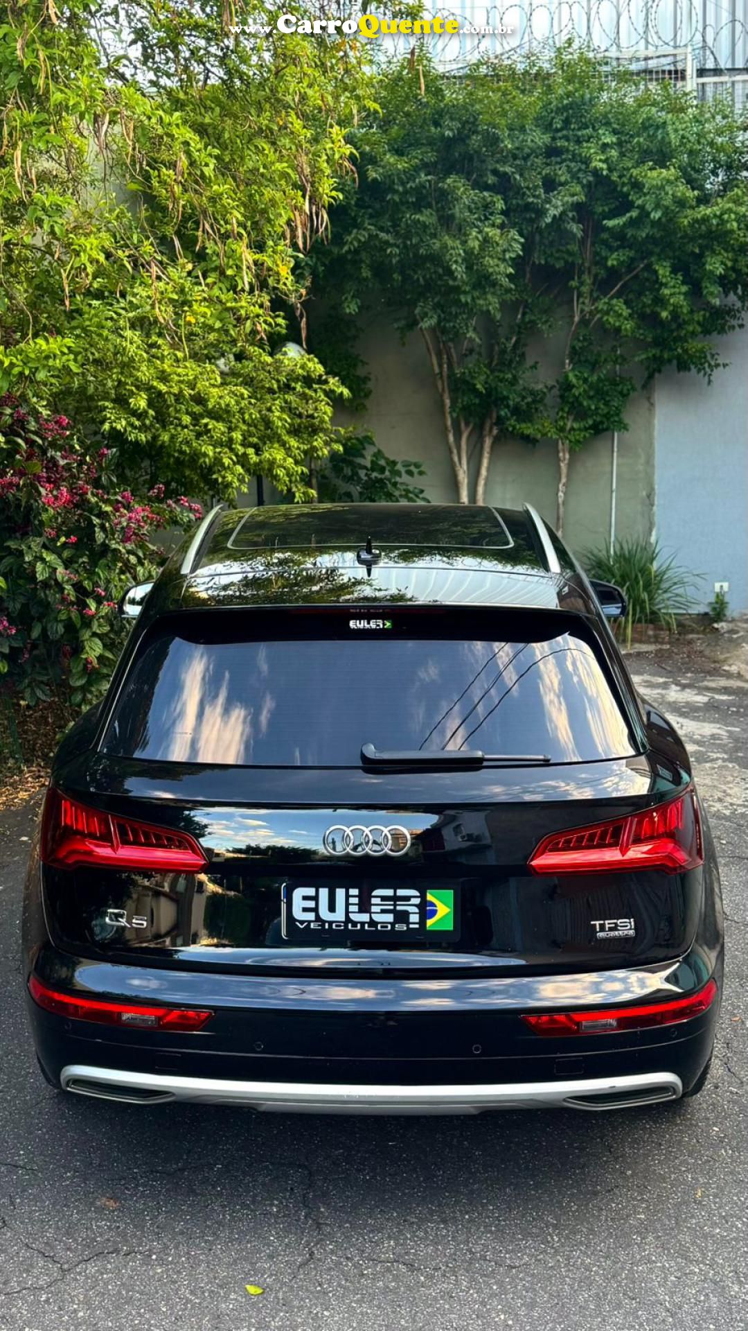 AUDI   Q5 ATTRACTION 2.0 TFSI QUATTRO S TRONIC   PRETO 2018 2.0 GASOLINA - Loja