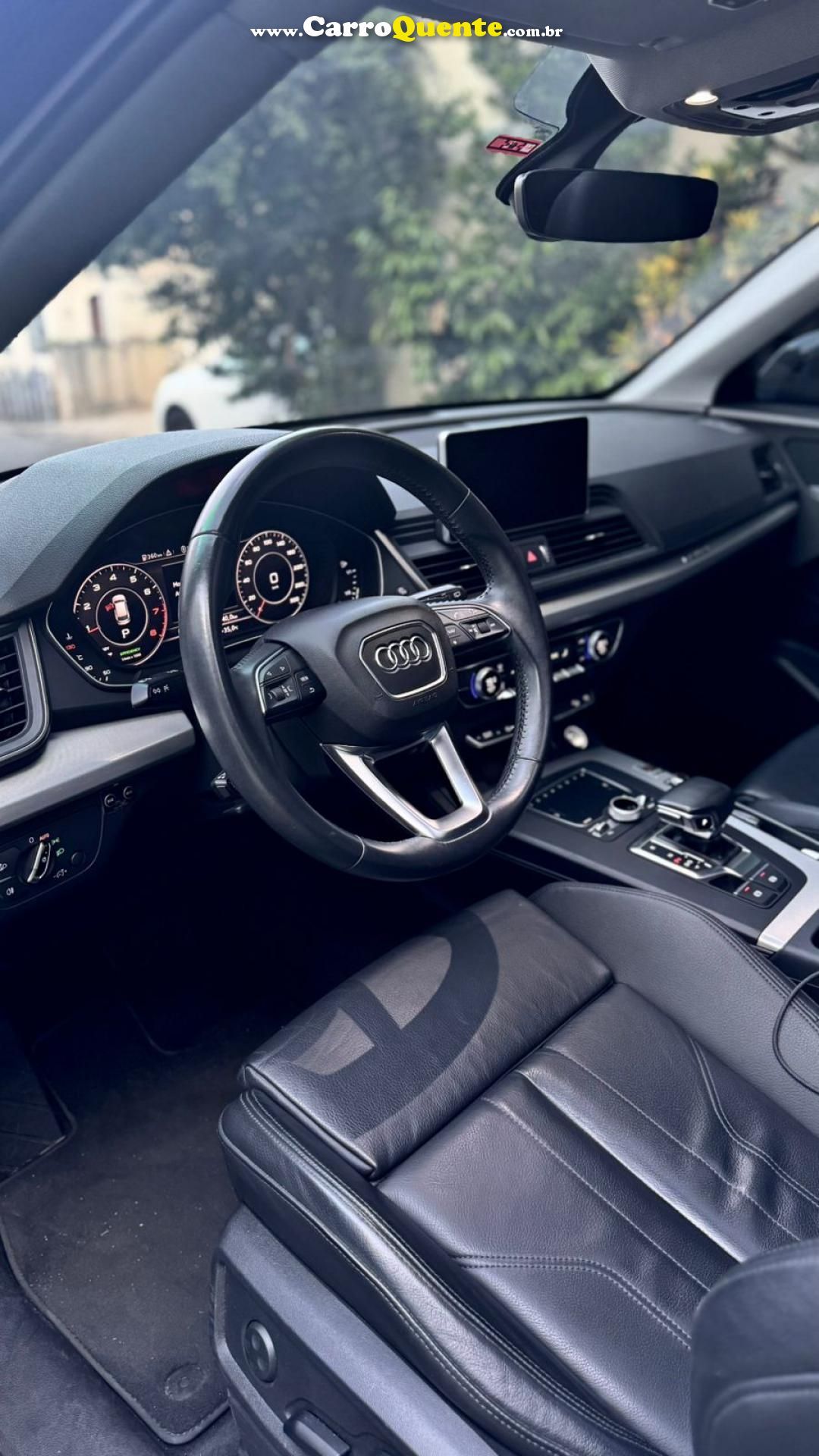AUDI   Q5 ATTRACTION 2.0 TFSI QUATTRO S TRONIC   PRETO 2018 2.0 GASOLINA - Loja