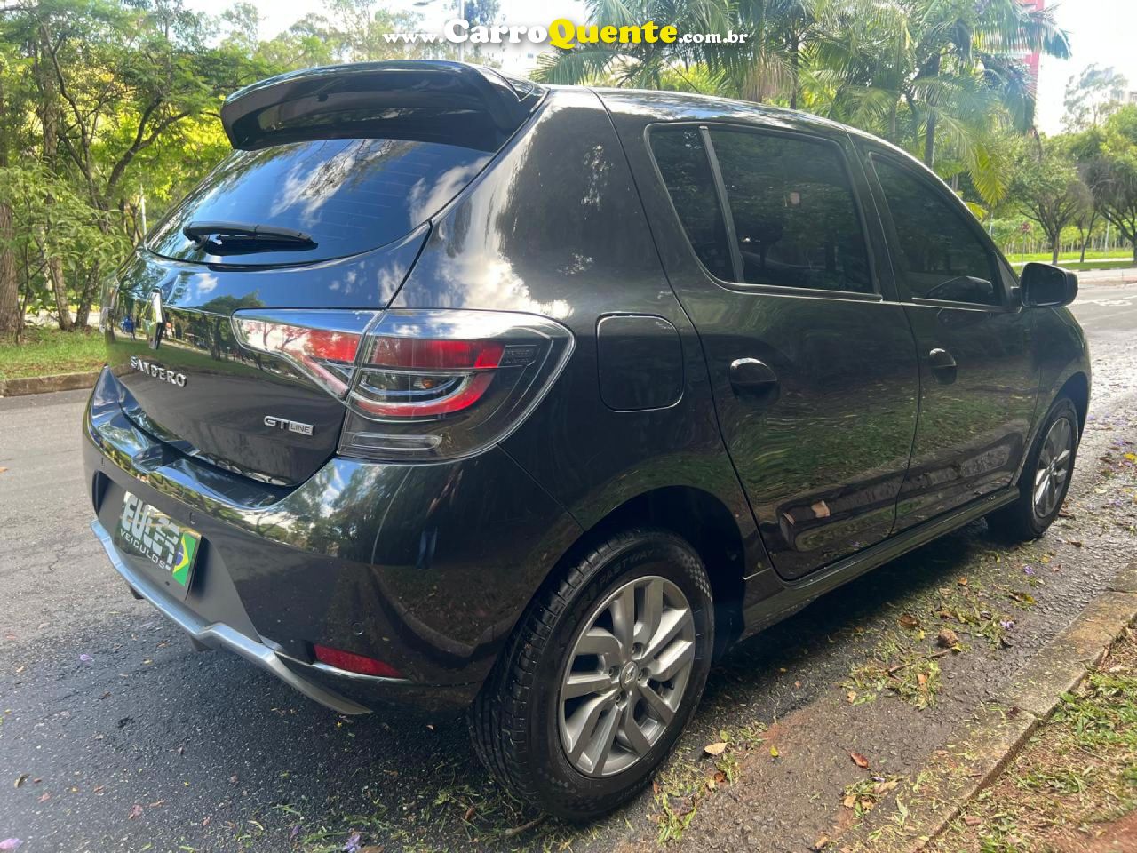 RENAULT   SANDERO GT LINERLIN FLEX 1.0 12V 5P   PRATA 2022 1.0 FLEX - Loja