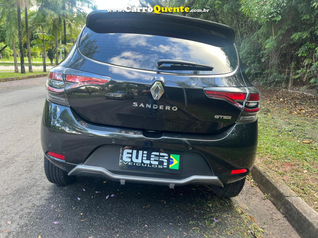 RENAULT   SANDERO GT LINERLIN FLEX 1.0 12V 5P   PRATA 2022 1.0 FLEX - Loja