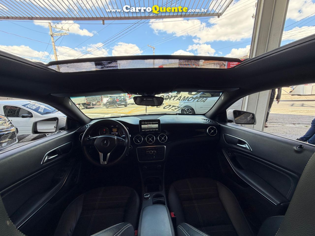 MERCEDES-BENZ   CLA-200 FIRST EDITION 1.6 TB 16V  AUT.   PRATA 2014 1.6 GASOLINA - Loja