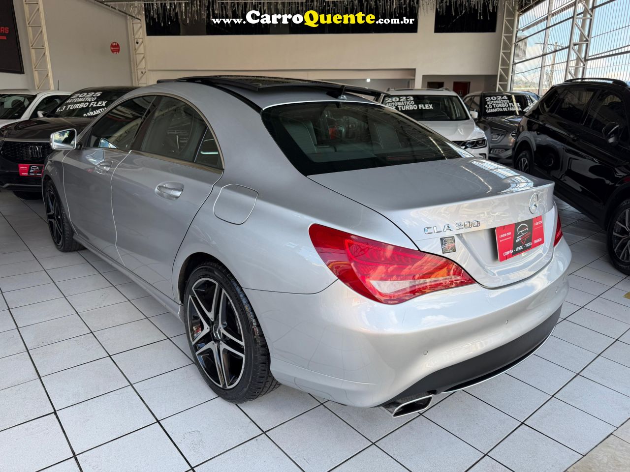 MERCEDES-BENZ   CLA-200 FIRST EDITION 1.6 TB 16V  AUT.   PRATA 2014 1.6 GASOLINA - Loja