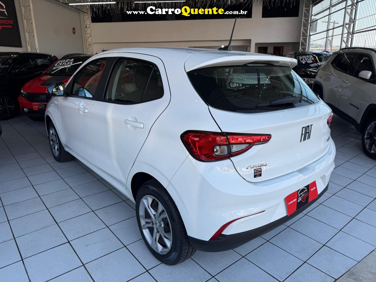 FIAT   ARGO DRIVE 1.3 8V FLEX AUT.   BRANCO 2025 1.3 FLEX - Loja