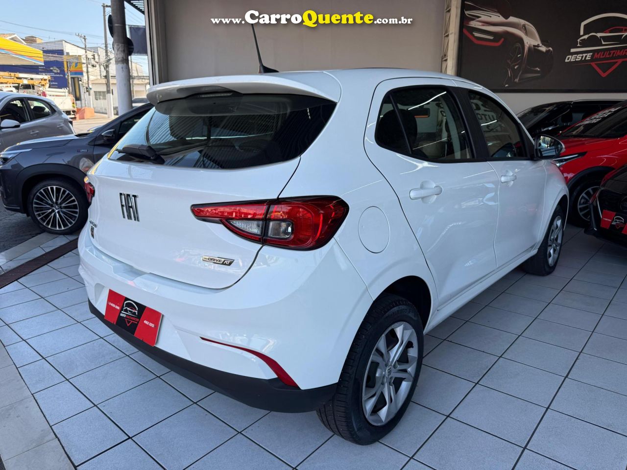 FIAT   ARGO DRIVE 1.3 8V FLEX AUT.   BRANCO 2025 1.3 FLEX - Loja