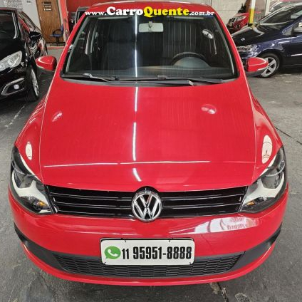VOLKSWAGEN   FOX 1.0 MI TOTAL FLEX 8V 5P   VERMELHO 2014 1.0 FLEX