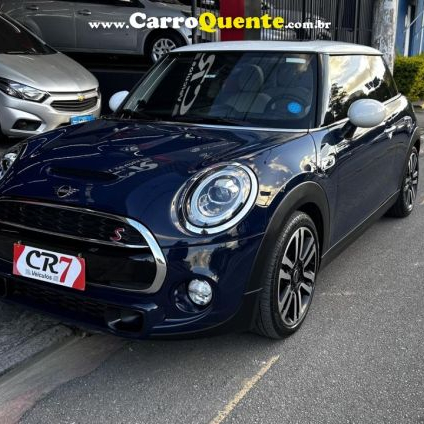MINI   COOPER S 2.0 TURBO 16V 3P AUT.   AZUL 2019 2.0 GASOLINA