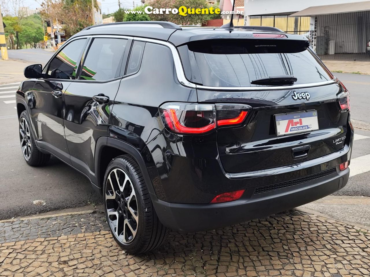 JEEP   COMPASS LIMITED 2.0 4X2 FLEX 16V AUT.   PRETO 2019 2.0 FLEX - Loja