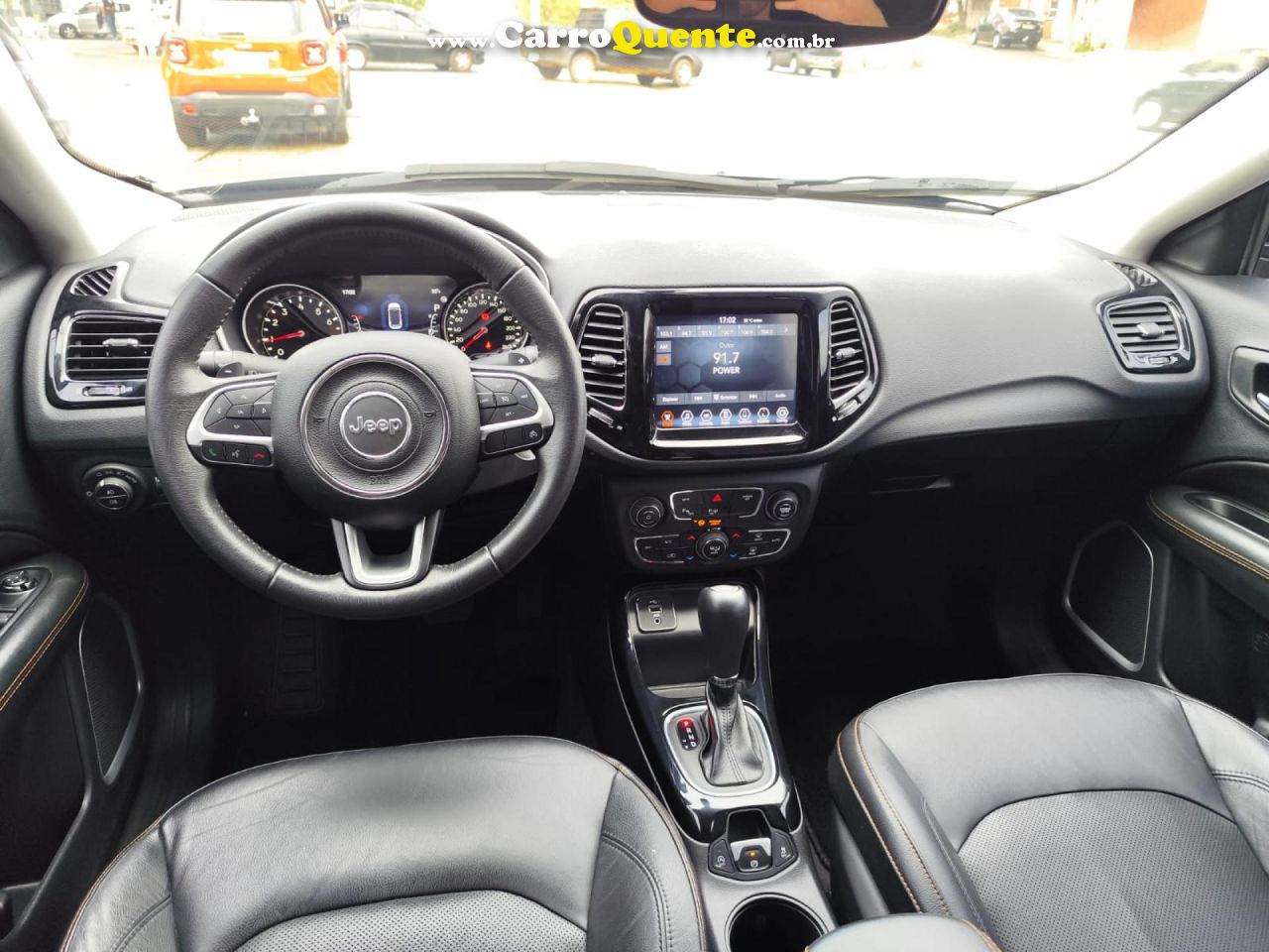 JEEP   COMPASS LIMITED 2.0 4X2 FLEX 16V AUT.   PRETO 2019 2.0 FLEX - Loja