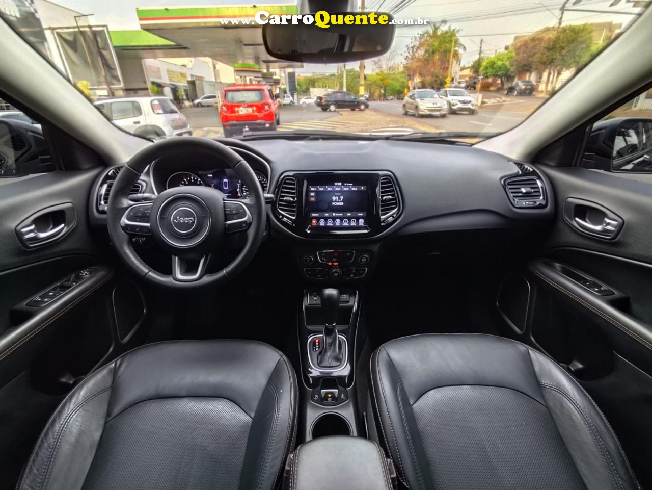 JEEP   COMPASS LIMITED 2.0 4X2 FLEX 16V AUT.   PRETO 2019 2.0 FLEX - Loja